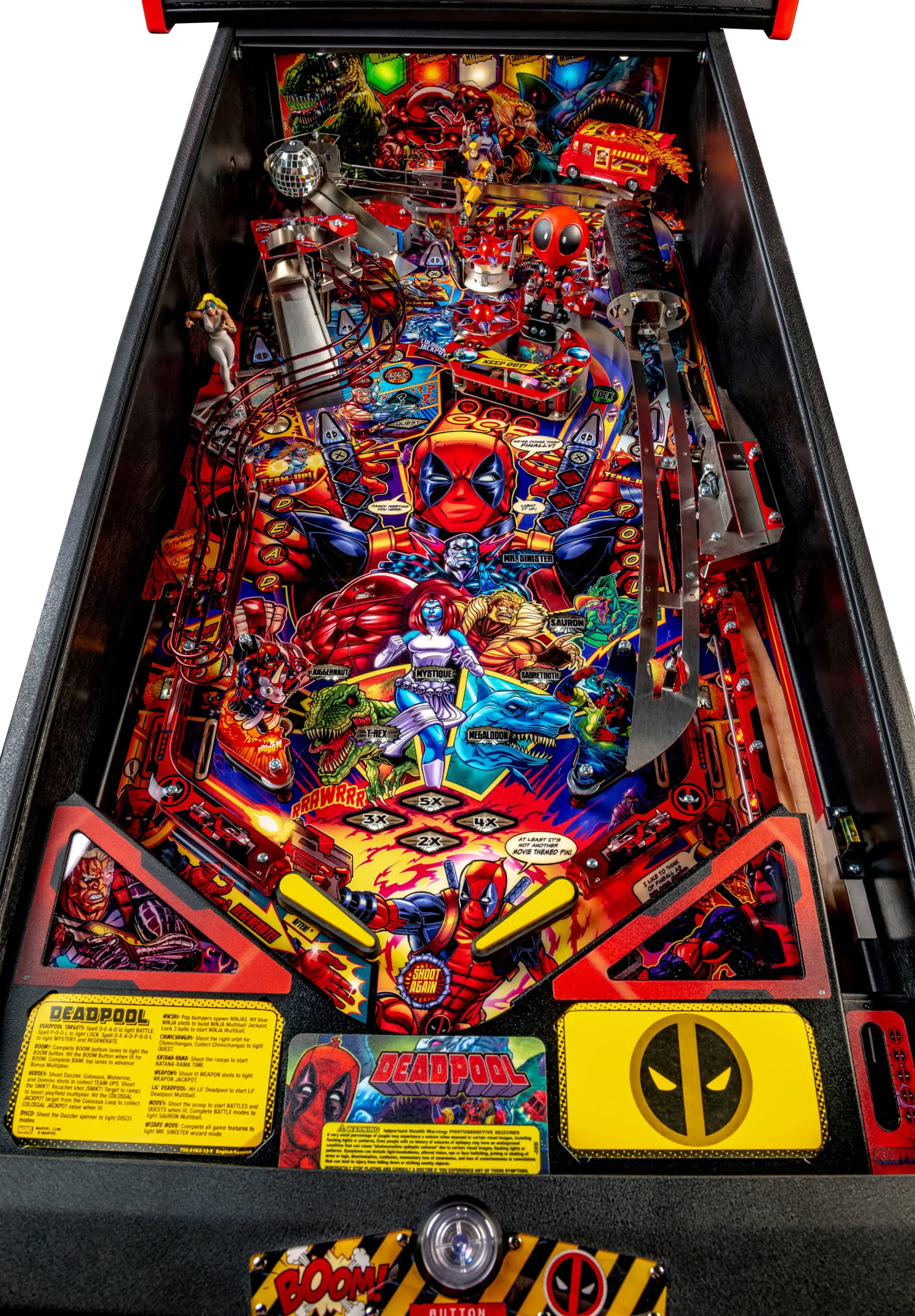 Deadpool Premium Pinball Machine by Stern - Image 4