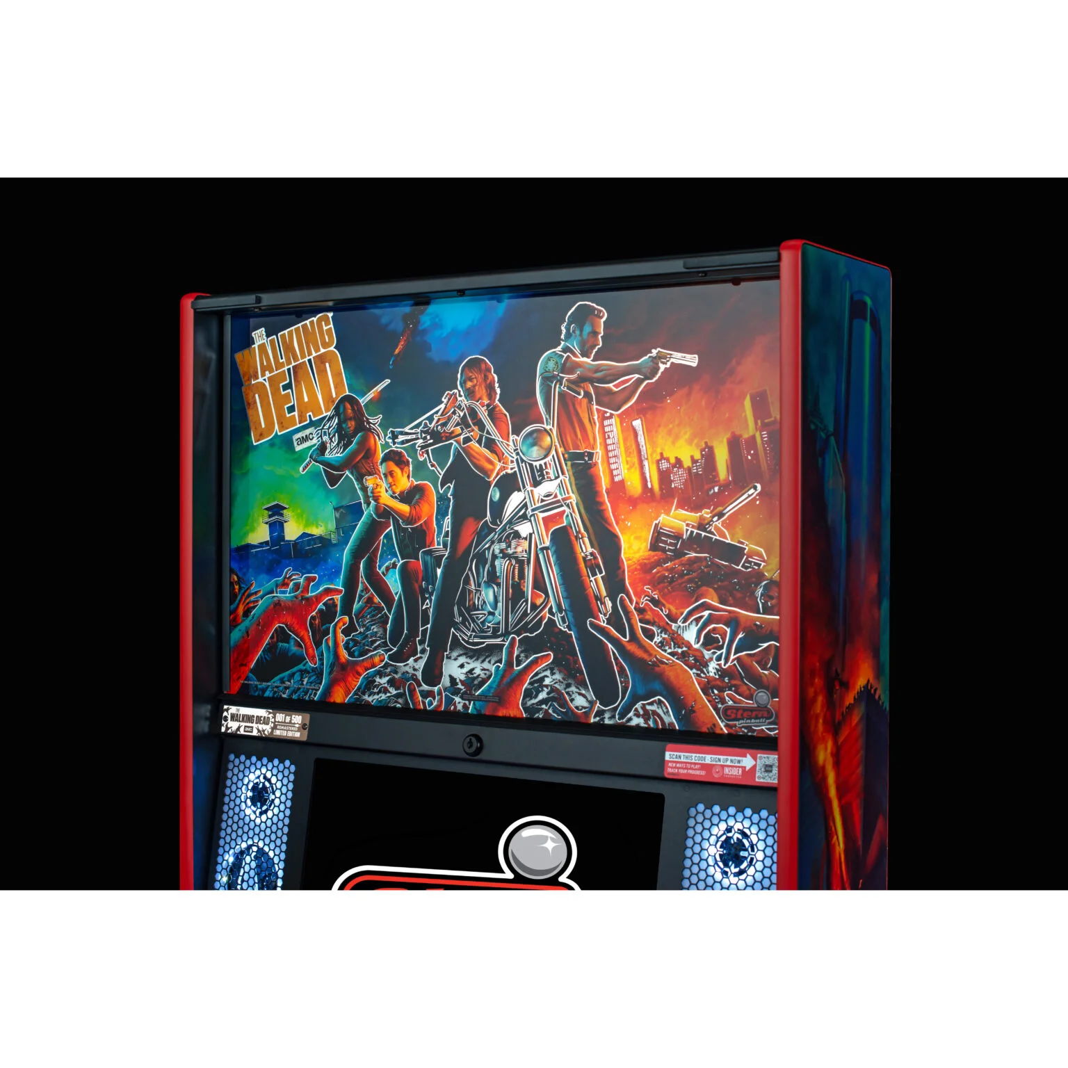 The Walking Dead Remastered Limited Edition Pinball Machine by Stern - Image 3