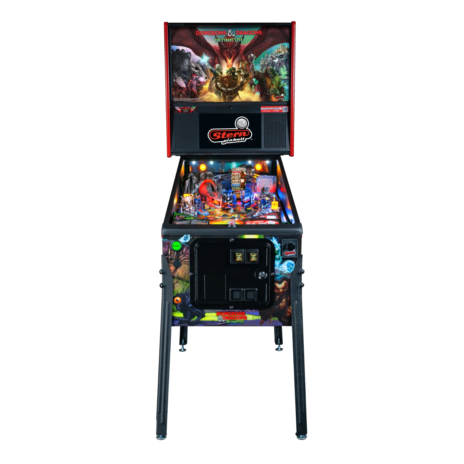 Dungeons & Dragons: The Tyrant’s Eye Pro Pinball Machine by Stern - Image 4