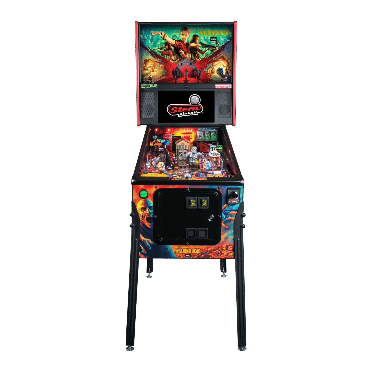 The Walking Dead Remastered Premium Pinball Machine by Stern - Image 2