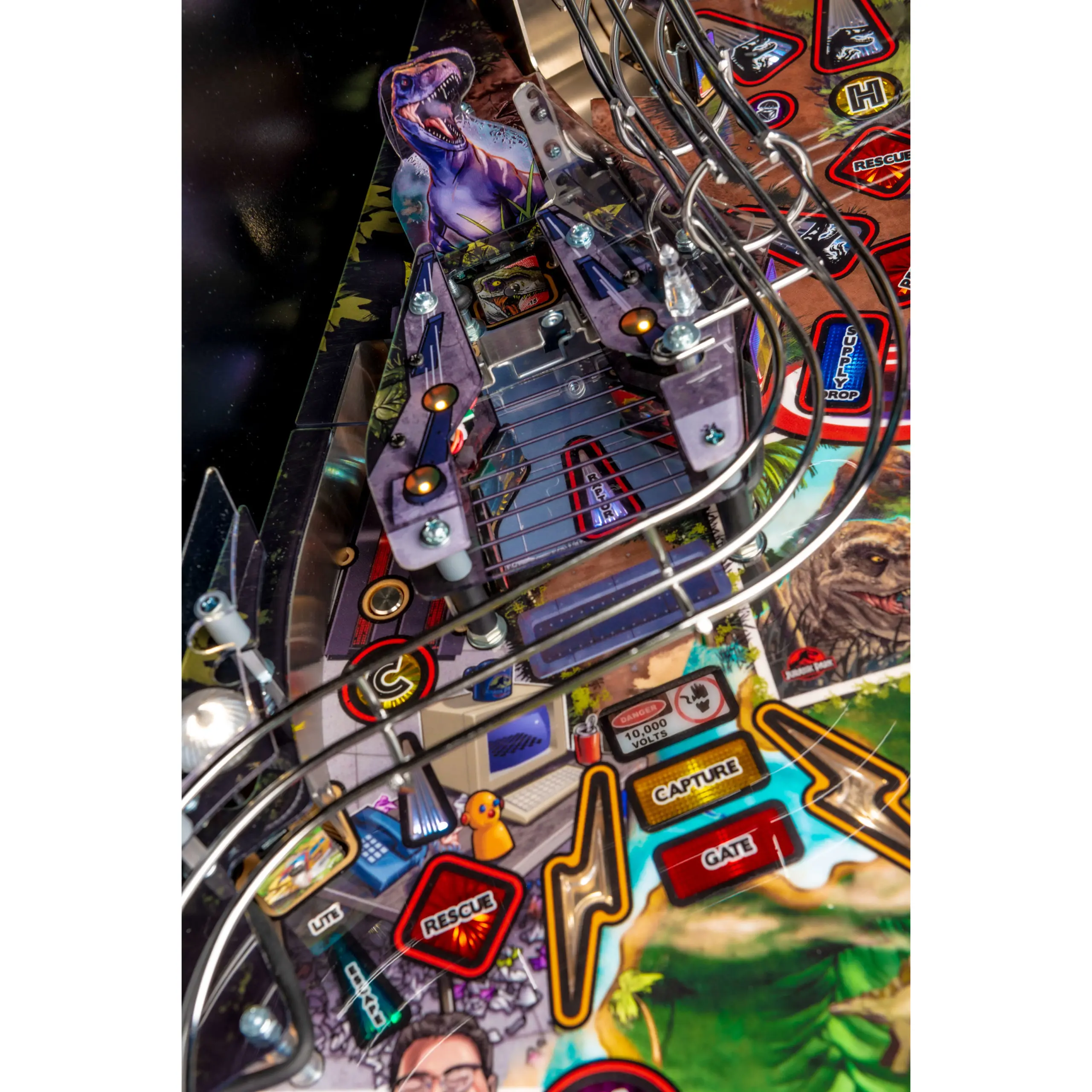 Jurassic Park Pro Pinball Machine by Stern - Image 3