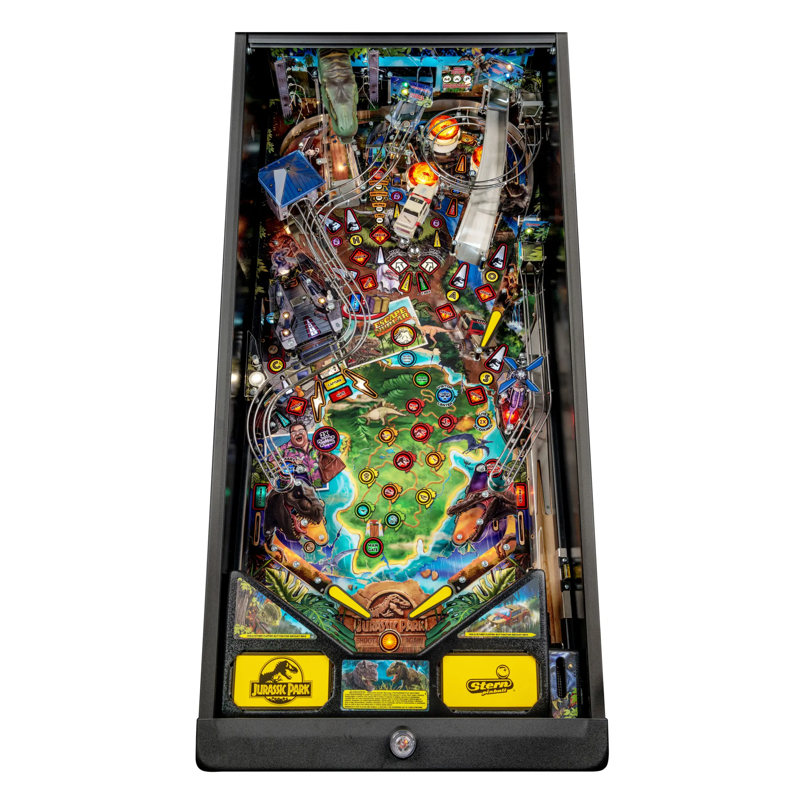 Jurassic Park Pro Pinball Machine by Stern - Image 4