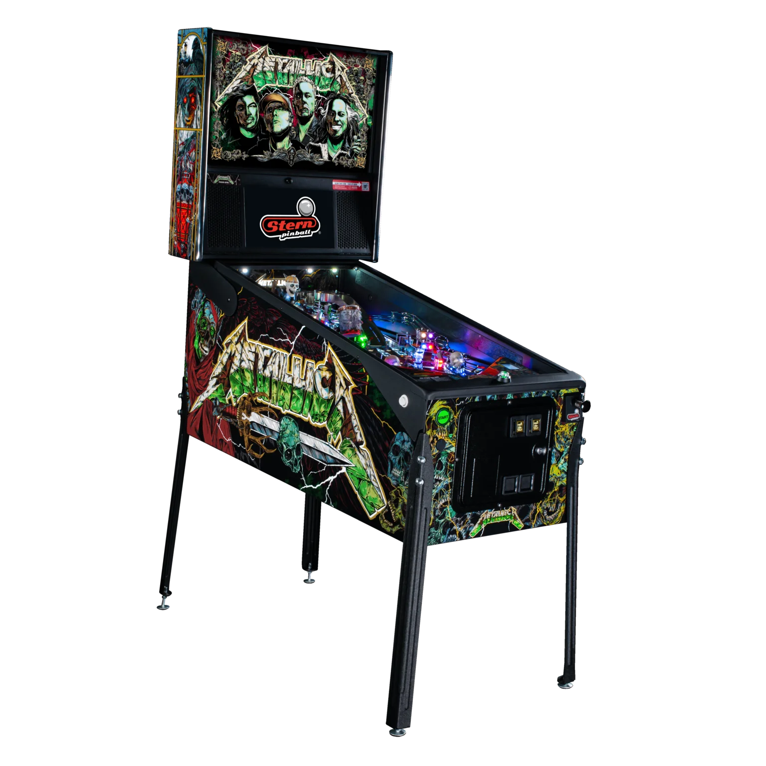 Metallica Remastered Premium Pinball Machine by Stern - Image 7