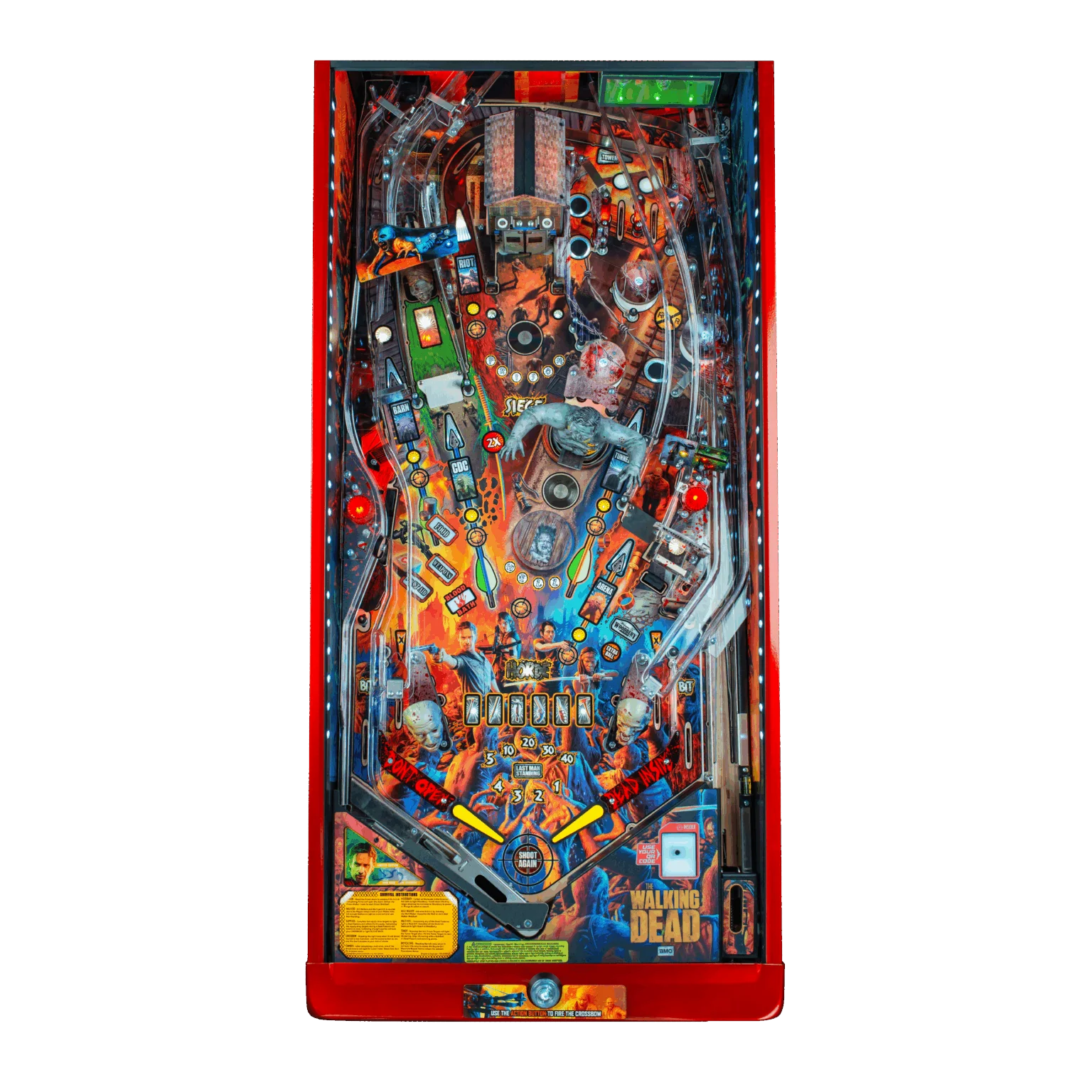 The Walking Dead Remastered Limited Edition Pinball Machine by Stern - Image 5